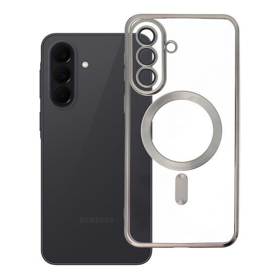 Etui na Samsung A37 Electro Mag Cover zgodne z MagSafe tytanowo szare