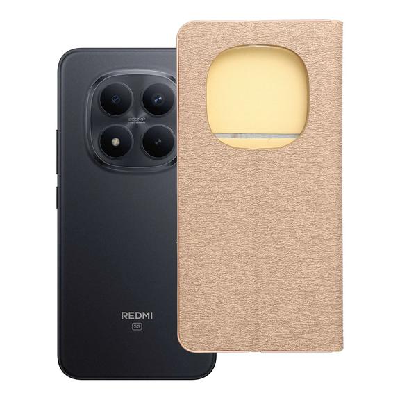 Etui z klapką na Xiaomi Redmi NOTE 15 PRO PLUS 5G Luna Book Gold złote