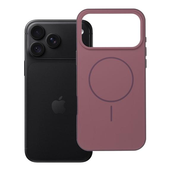 Etui na iPhone 18 Pro Max / 17 Pro Max Forcell F-Protect Chromatic Premium zgodne z MagSafe dark cherry 0INT