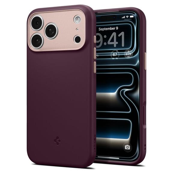 SPIGEN futerał NANO POP MAG kompatybilny z MagSafe do IPHONE 18 Pro /17 Pro burgundy beam
