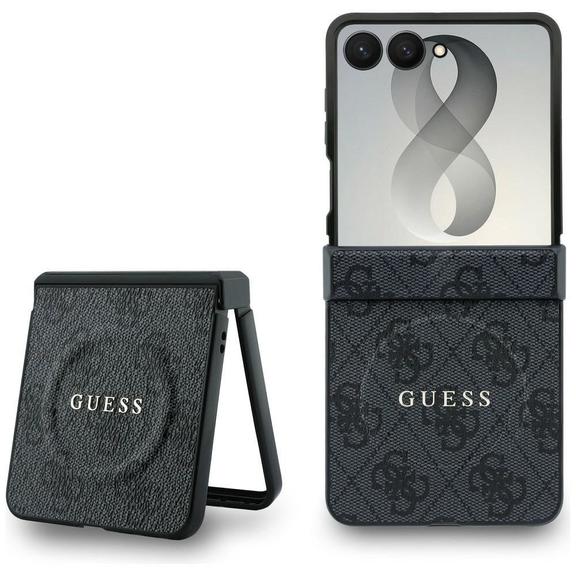 GUESS futerał do SAMSUNG GALAXY Z FLIP 8 kompatybilny z MagSafe (4G Classic) czarny