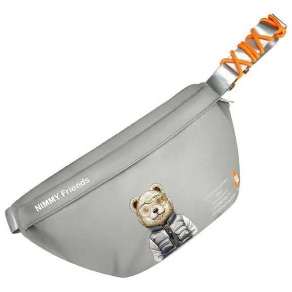 NIMMY nerka na ramię COOL&CUTE 2.0 Bear szara