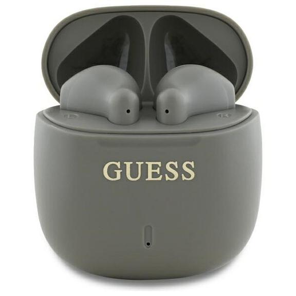 GUESS słuchawki bezprzewodowe bluetooth TWS GUTWSJ14ESGE (Printed Classic Logo) taupe