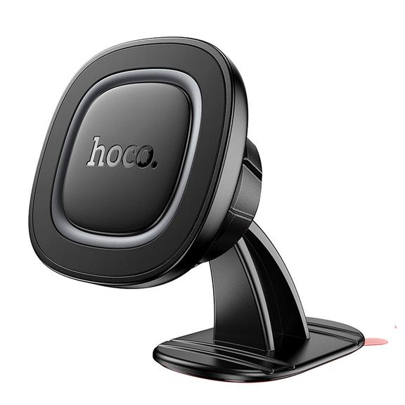 Uchwyt na telefon do samochodu magnetyczny Hoco do deski H73 czarno szary