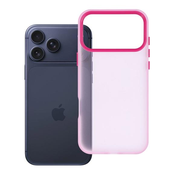Etui na iPhone 17 Pro Max / 18 Pro Max (low camera edge) Sappy różowe