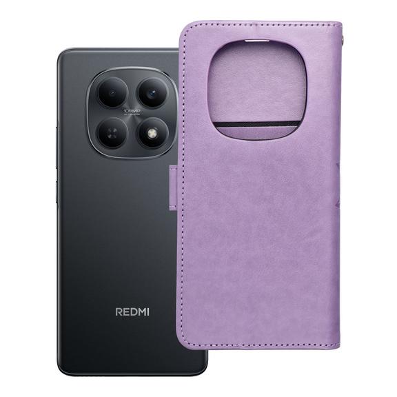 Etui z klapką na Xiaomi Redmi NOTE 15 5G Mezzo Book mandala fioletowe