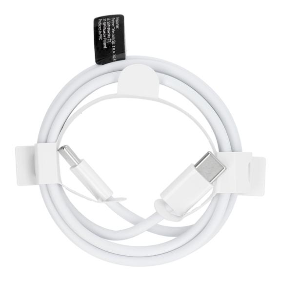 Kabel USB C do USB C PD QC3.0 3A 30W 1 m HD26 biały