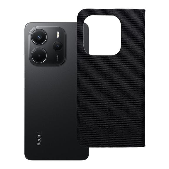 Etui z klapką na Xiaomi Redmi NOTE 14 4G (GLOBAL - 164,84mm x 78,15mm x 8,16mm) Sensitive Book czarne