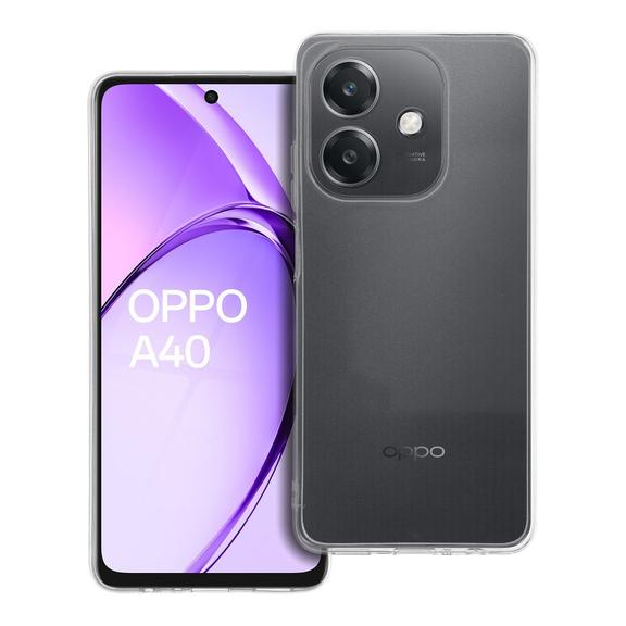 Futerał do Oppo A40 Clear Case 2 mm (camera protection) transparentny