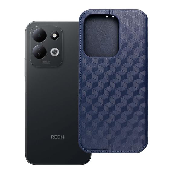Etui z klapką na Xiaomi Redmi 17 4G / 17 5G EU Cubic Book niebieskie