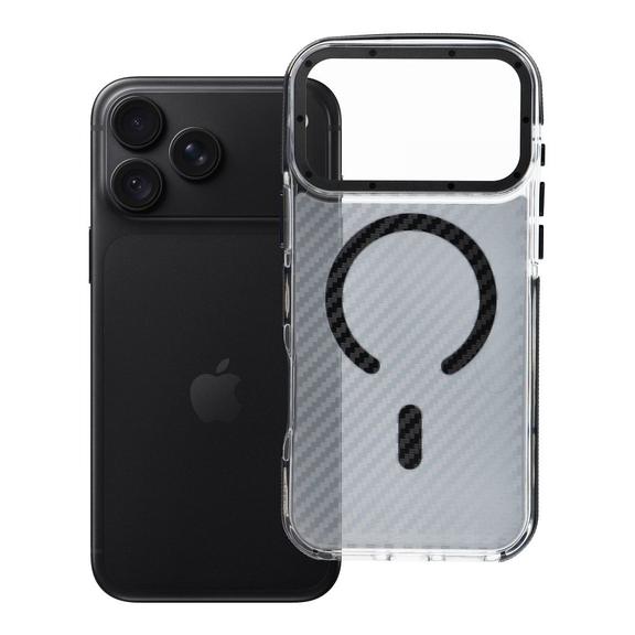 Etui na iPhone 18 Pro Max / 17 Pro Max Fiber zgodne z MagSafe czarne
