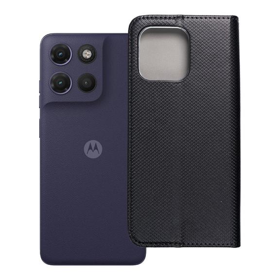 Etui z klapką na Motorola G17 POWER Smart Case Book czarne