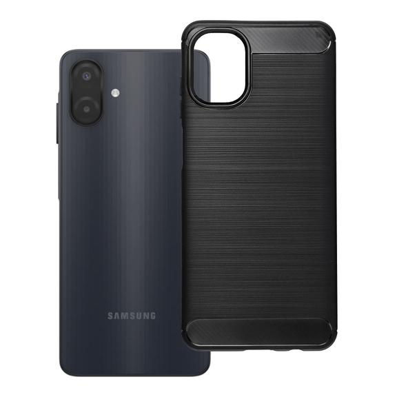 Etui na Samsung A07 / A08 Carbon 2.0 czarny
