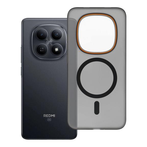 Etui na Xiaomi Redmi Note 15 PRO 5G Go Orange zgodne z MagSafe czarne