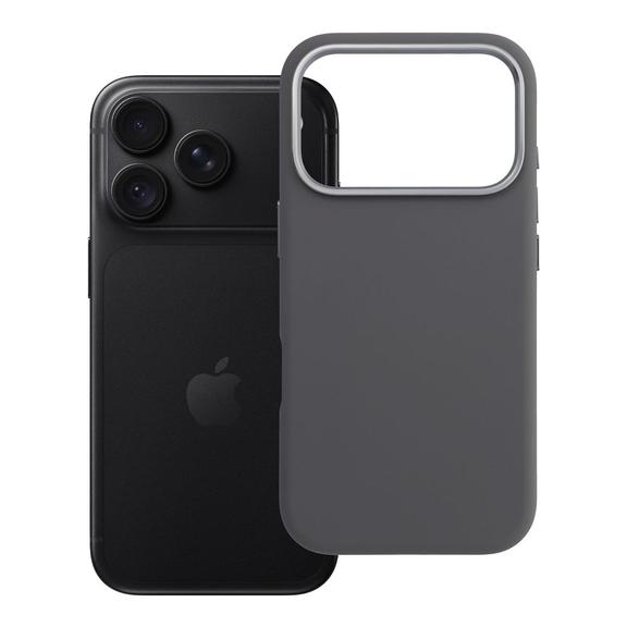 Etui na iPhone 18 Pro / 17 Pro Forcell F-Protect Frame Premium zgodne z MagSafe szare 0INT