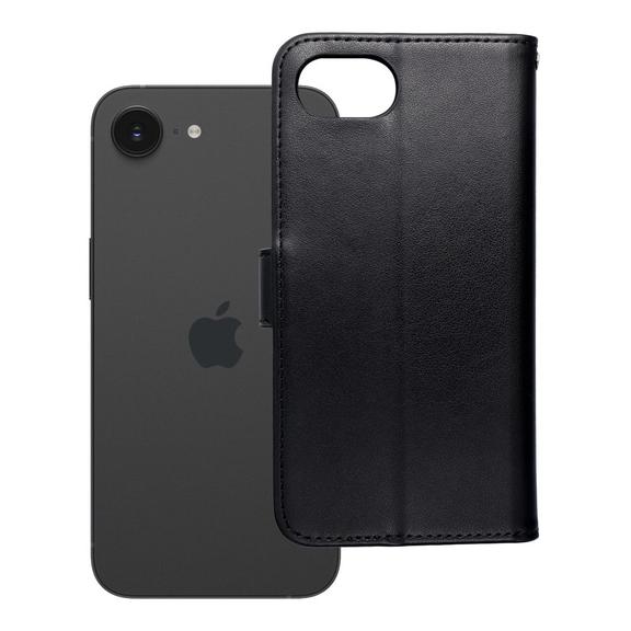 Etui z klapką na iPhone 16e (SE 4 2025) Mezzo Book teddy bear czarne
