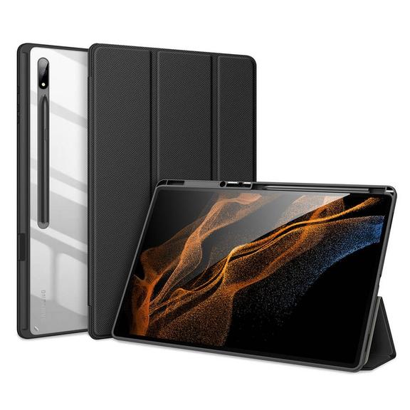 DUX DUCIS etui TOBY z miejscem na rysik do SAMSUNG Tab S8 Ultra (X900/X906) czarne