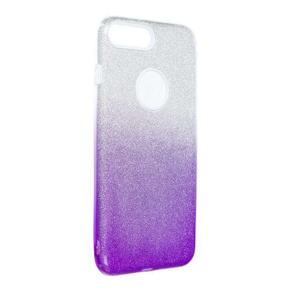 Futerał do iPhone 7 PLUS / 8 PLUS Shining transparentny fioletowy