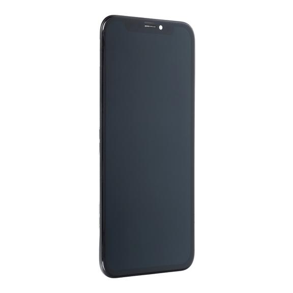 Wyświetlacz do iPhone X  z ekranem dotykowym czarnym hard OLED HQ