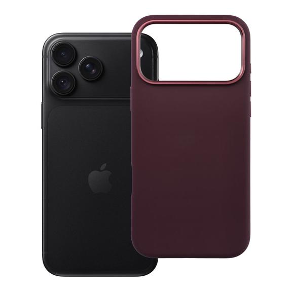 Etui na iPhone 18 Pro Max / 17 Pro Max Forcell F-Protect Frame Premium zgodne z MagSafe dark cherry 0INT