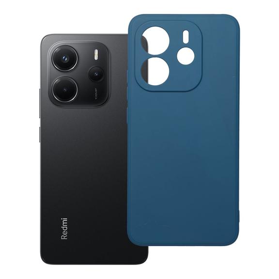 Etui na Xiaomi Redmi Note 14 4G (GLOBAL - 164,84mm x 78,15mm x 8,16mm) Matt niebieskie