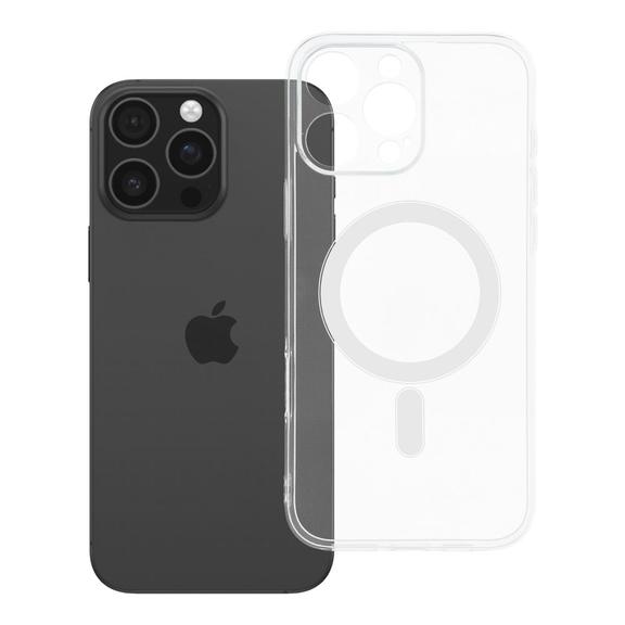 Etui na iPhone 16 PRO MAX Clear Case 2 mm Mag Cover zgodne z MagSafe (camera protection) transparentne