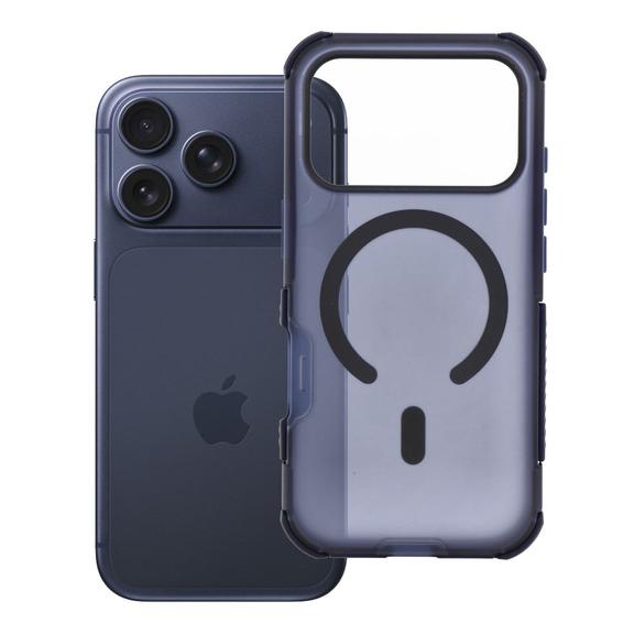Etui na iPhone 18 Pro / 17 Pro Forcell F-Protect BumperX Premium zgodne z MagSafe granatowe 0INT