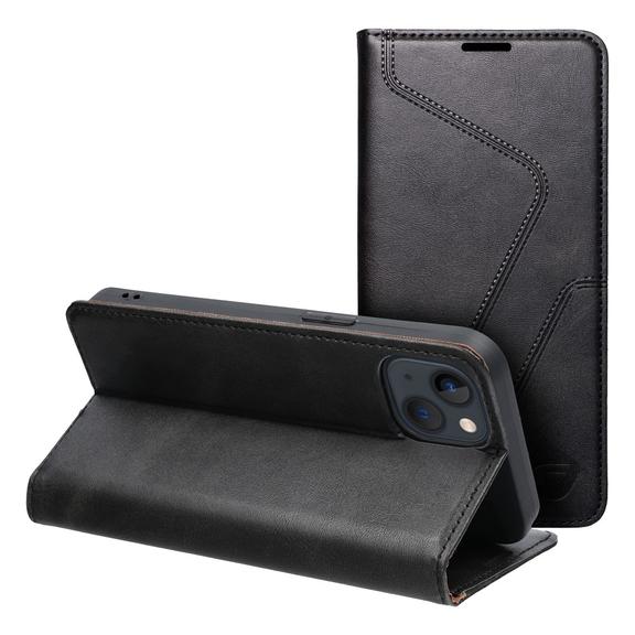 Pokrowiec na iPhone 13 Forcell F-Protect RFID Blocker Book czarny