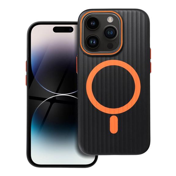 Futerał do iPhone 14 PRO Simply zgodny z MagSafe tytanowy czarny