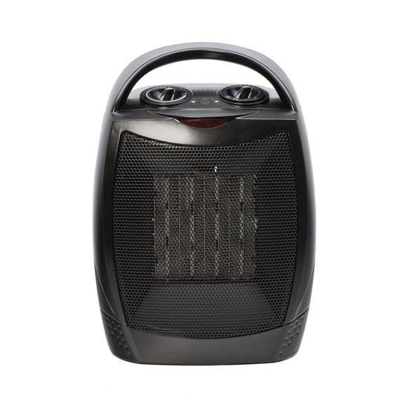 Termowentylator grzejnik ceramiczny 1500W  RC-K-398 czarny