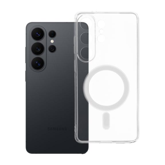 Etui na Samsung S26 ULTRA Clear Case 2 mm Mag Cover zgodne z MagSafe (camera protection) transparentne