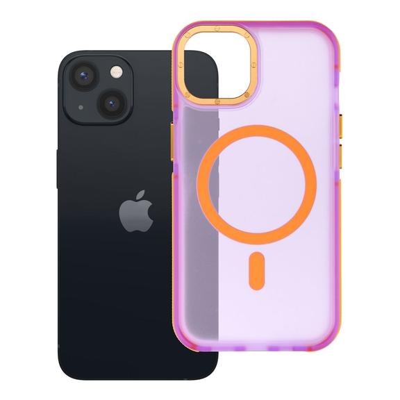 Etui na iPhone 13 / 14 Forcell F-Protect Vivid Premium zgodne z MagSafe fioletowe 0INT