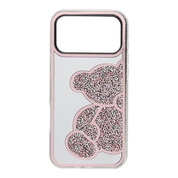 Etui na iPhone 18 Pro Max / 17 Pro Max Teddy Bear różowe