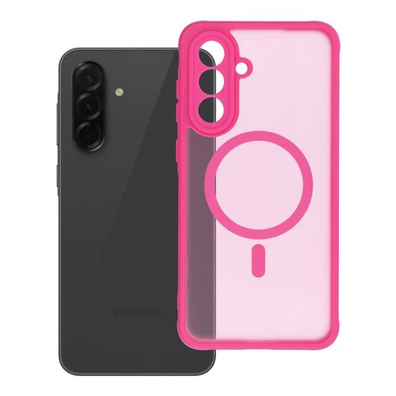 Futerał do Samsung A36 Full Matte Mag Cover zgodny z MagSafe różowy
