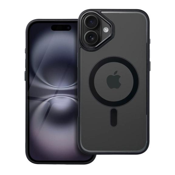 Futerał COLOR EDGE MAG COVER kompatybilny z MagSafe do IPHONE 16 Plus czarny