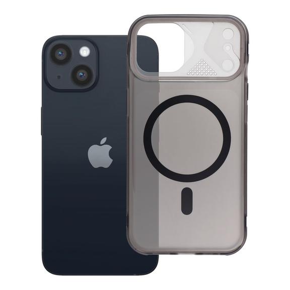 Etui na iPhone 14 Aurora zgodne z MagSafe czarne