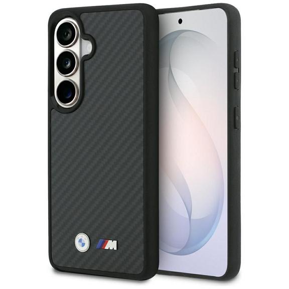 BMW futerał do SAMSUNG S26 BMHMS26S24CFMMK (Magnetic Kevlar W/ Logo) czarny
