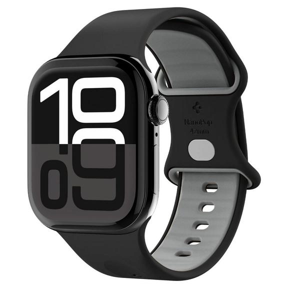 SPIGEN futerał NANO POP do APPLE Watch 6 / 7 / 8 / 9 / 10 / SE (40 / 41 / 42 mm) black sesame