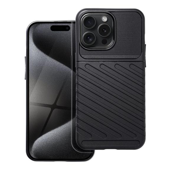Futerał do iPhone 15 PRO MAX Thunder czarny