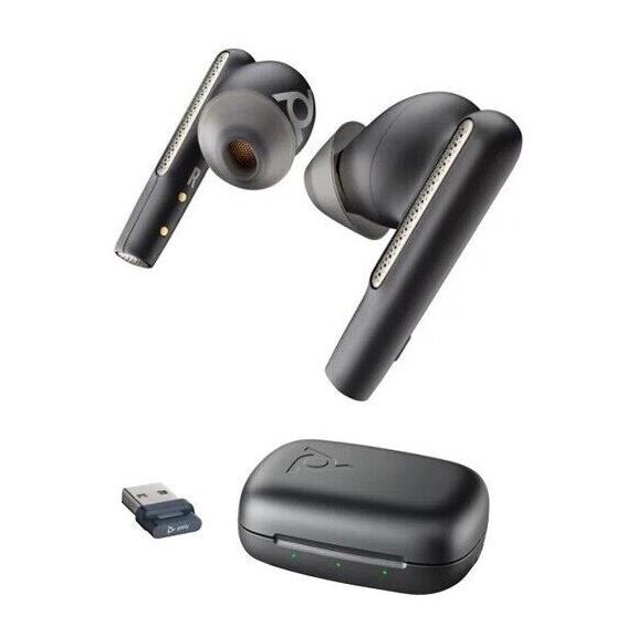Słuchawki bezprzewodowe douszne Poly Voyager Free 60 UC BT700 USB A czarne