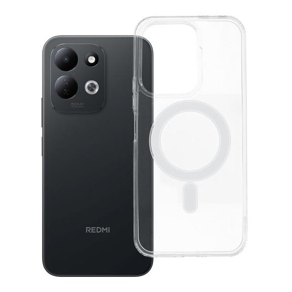 Etui na Xiaomi Redmi 17 4G / 5G Clear Mag Cover (MID) zgodne z MagSafe transparentne