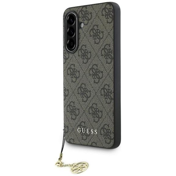 GUESS futerał do SAMSUNG A36 GUHCSA36GF4GBR (PU 4G Charm) brązowy