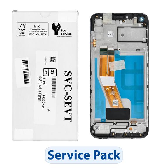 ServicePack Wyświetlacz LCD do SAMSUNG  M11 M115F GH81-18736A
