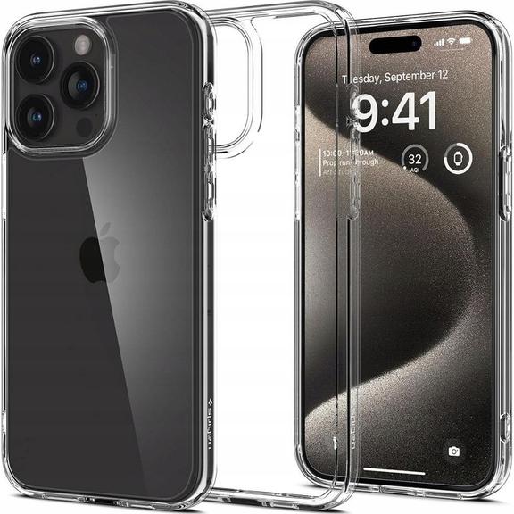 SPIGEN futerał ULTRA HYBRID do IPHONE 16 Pro crystal clear