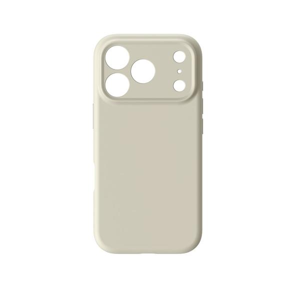 Etui na iPhone 17 Pro / 18 Pro (low camera edge) Forcell F-Protect Rubber Premium zgodne z MagSafe antique white 0INT