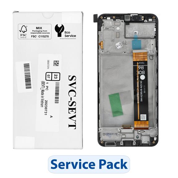ServicePack Wyświetlacz LCD SAMSUNG A23 5G A236 GH82-29734A