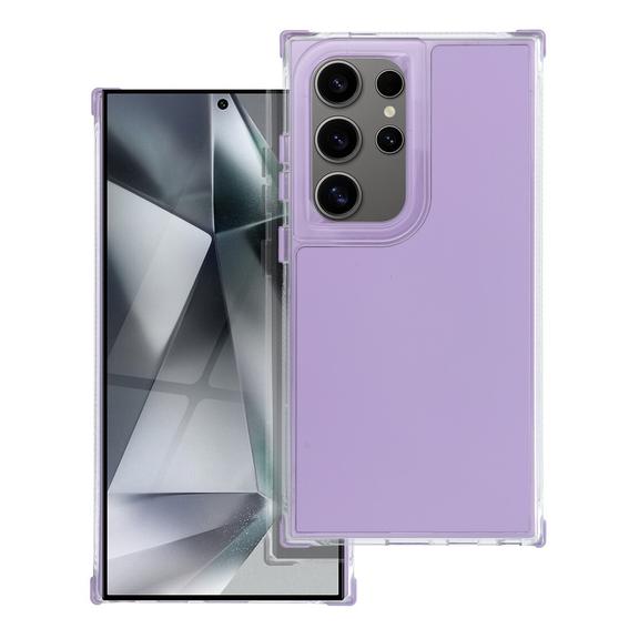 Etui na Samsung A07 / A08 Matrix jasnofioletowe