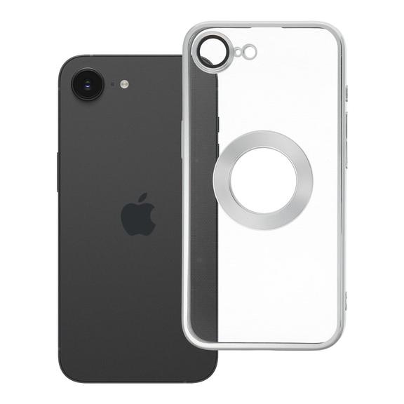 Futerał do iPhone 16e (SE 4 2025) / 17e Glam srebrny