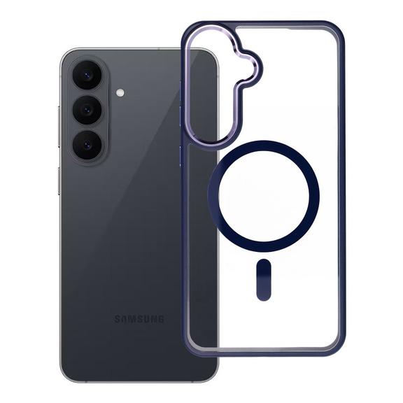 ROAR futerał MAG BUMPER kompatybilny z MagSafe do SAMSUNG S26 FE / S25 FE niebieski