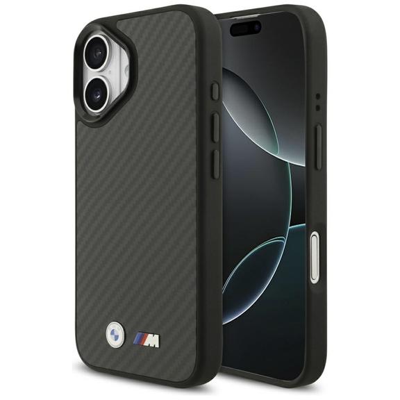 BMW futerał do IPHONE 17 kompatybilny z MagSafe BMHMP17S24CFMMK (Kevlar Matt) black